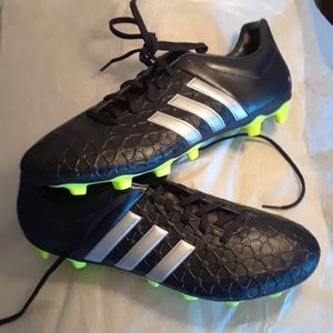 Adidas Black Soccer Cleats Size 11.5